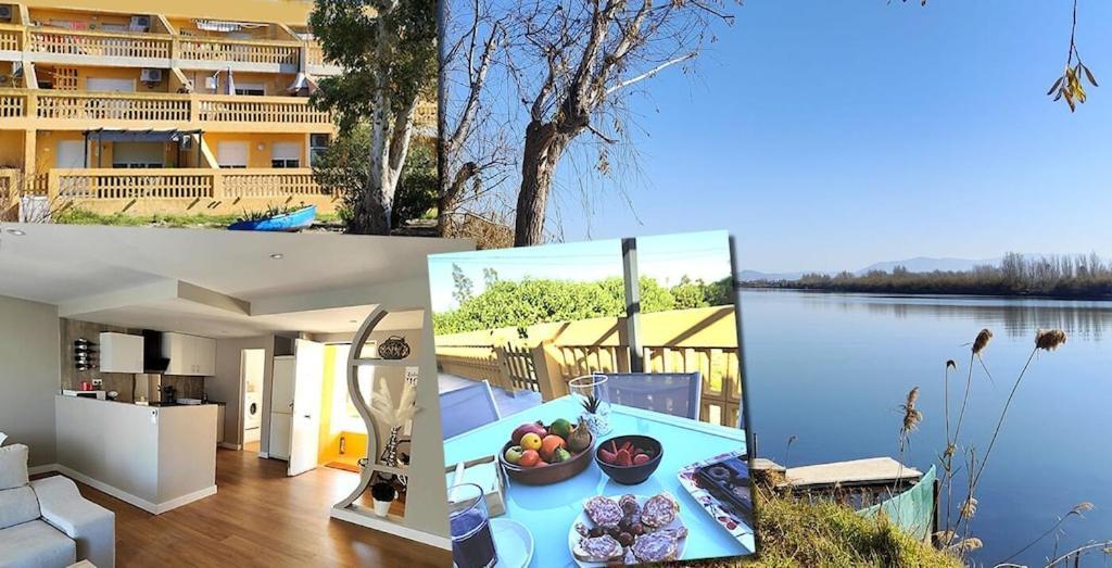 Superbe Appartement Terrasse Entierement Renove Au Bord De L'Ebre Deltebre Luaran gambar